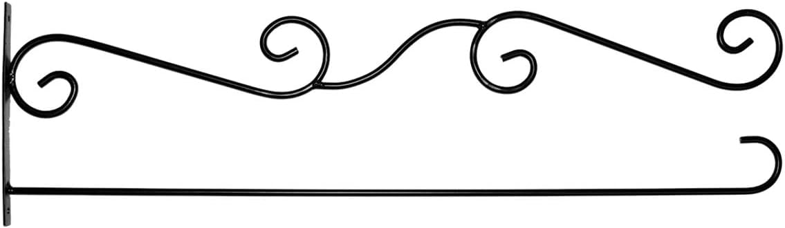 Briarwood Lane Wrought Iron House Flag Wall Bracket