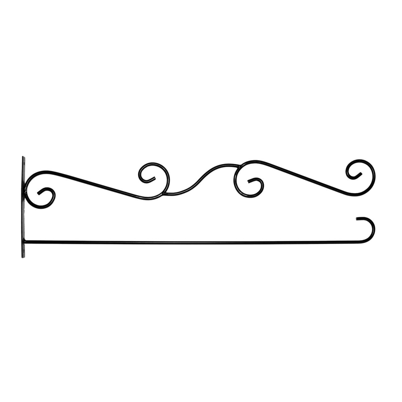 Briarwood Lane Wrought Iron House Flag Wall Bracket