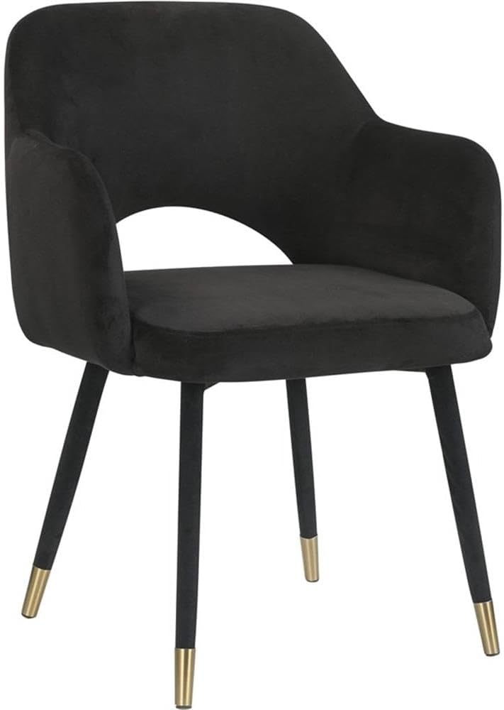 ACME Applewood Accent Chair in Cream Velvet & Gold