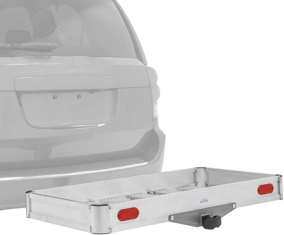 Elevate Outdoor Folding Aluminum Tray Premium Cargo Carrier - 50in