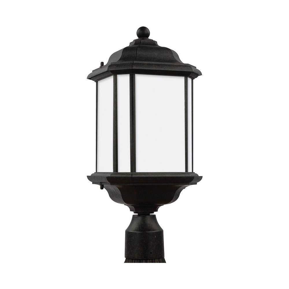 Generation Lighting Kent 20.25-in Oxford Bronze Traditional Outdoor Light post lantern