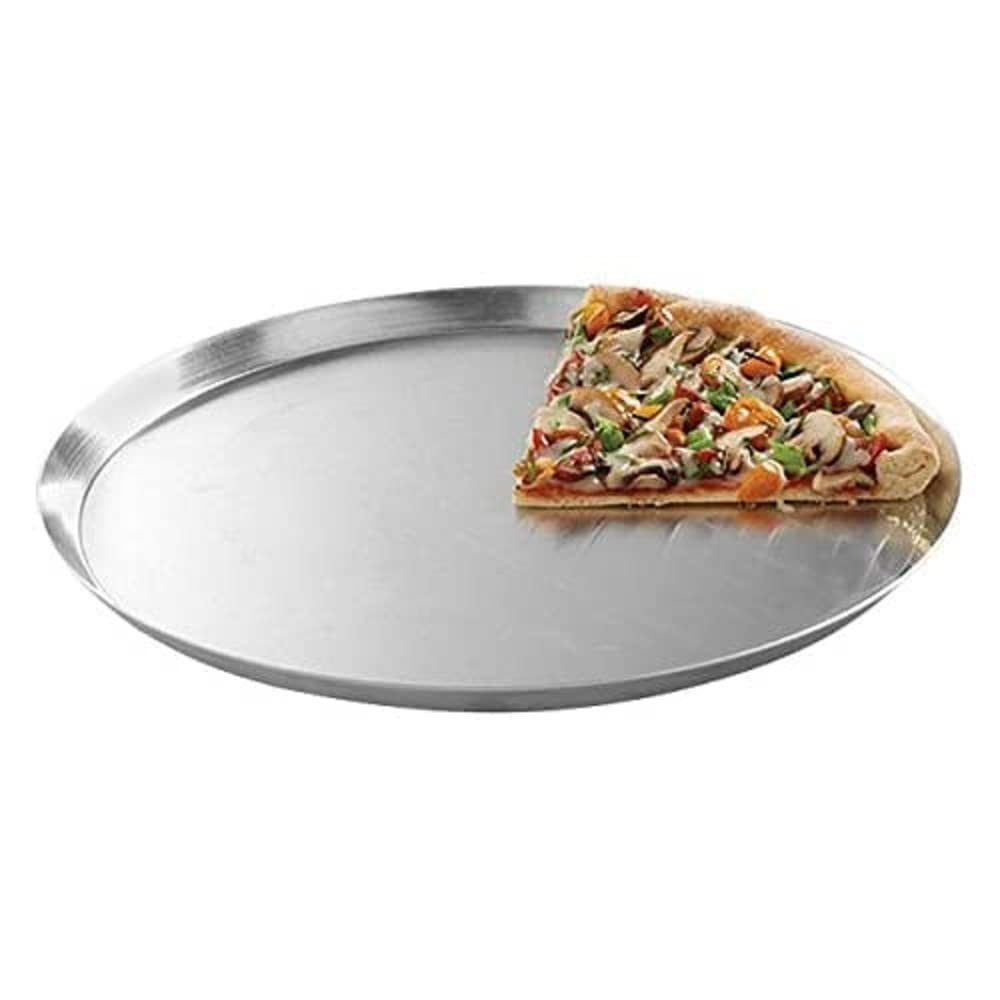 13-Inch Silver Aluminum Round Pizza Pan