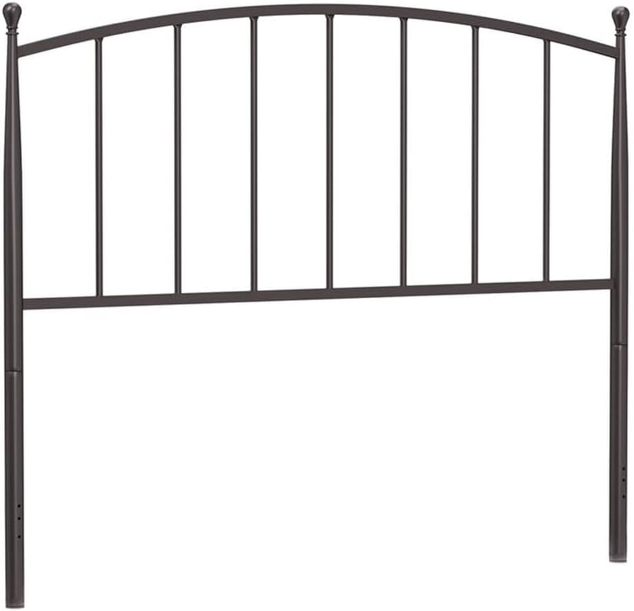 Hillsdale Warwick Farmhouse Metal Full/Queen Headboard in Bronze