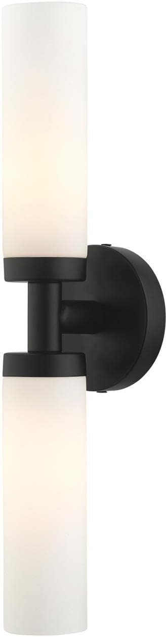 Livex Lighting Aero 2 - Light Vanity in  Black