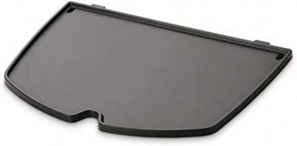 Black Porcelain-Coated Steel Grill Top Griddle for BBQ