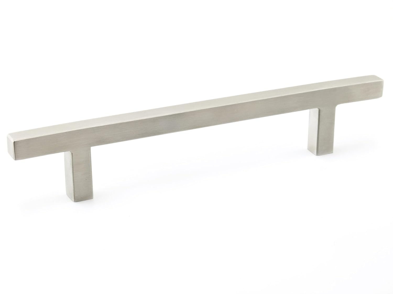 Richelieu Sunset 5-1/16-in , 128mm Center to Center Stainless Steel Rectangular Handle