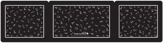 Really Good Stuff Deluxe Privacy Shield, 1pc, Large - Black Corrugated Plastic | Testing Divider Boards for Student Desks, Classroom Essentials & Must Haves