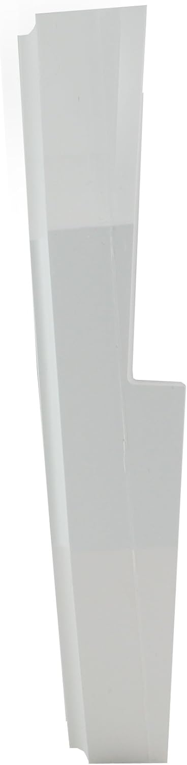 White Plastic Vertical Lamp Mounting Kit with Built-in Box