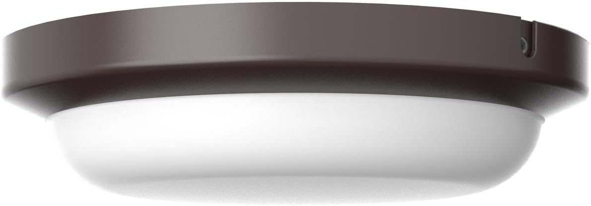 Bronze 8" Round Aluminum LED Flush Mount Ceiling Light