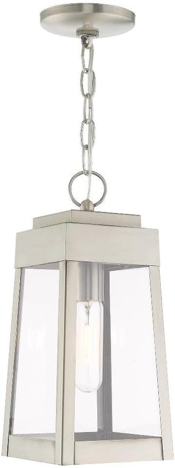 Livex Lighting Oslo 1 - Light Pendant in  Brushed Nickel