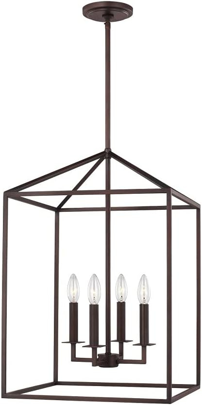 Perryton Elegant Bronze 4-Light Incandescent Pendant