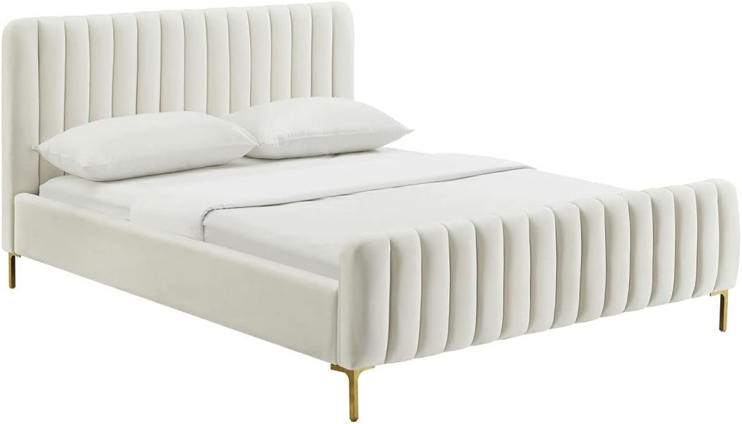 TOV Furniture Angela Cream Bed in Full