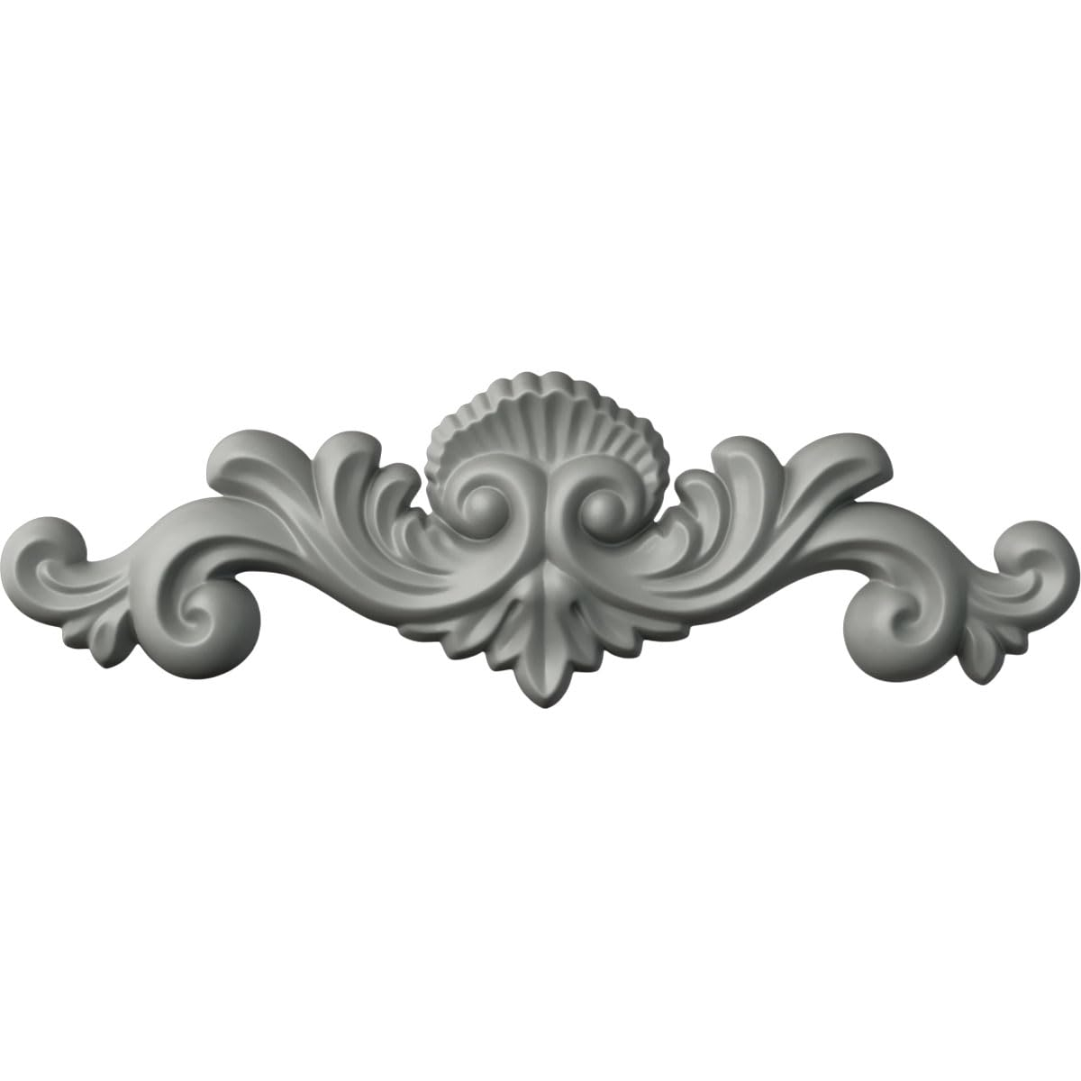 Ekena Millwork 14 3/8"W x 4 1/2"H x 1"P Shell Onlay