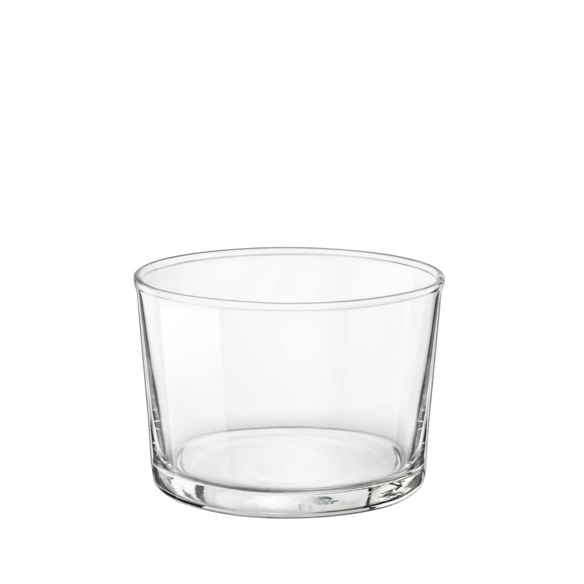 Bormioli Rocco Essential Decor Glassware 7.5 Ounce Drinking Glasses for Water, Set of 12
