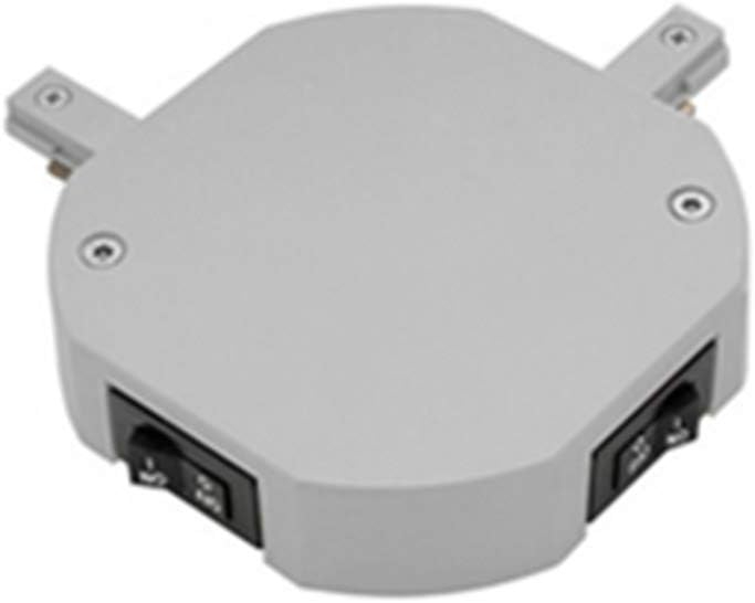 WAC Lighting THL-LEFT-2-10A-BN H Left L-Connector Current Limiter with Switch Track Accessory