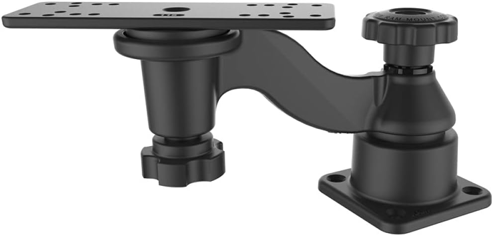 RAM Mounts Horizontal 6" Swing Arm Mount for Fishfinders & Plotters