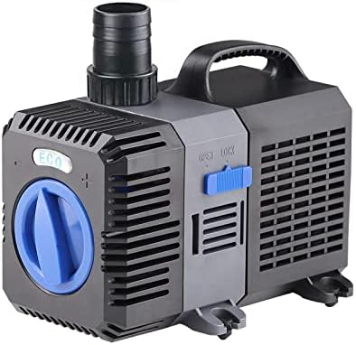 Electric Adjustable Flow Garden Sumbersible Fountain Pond Filter Silent Pump (2100GPH)