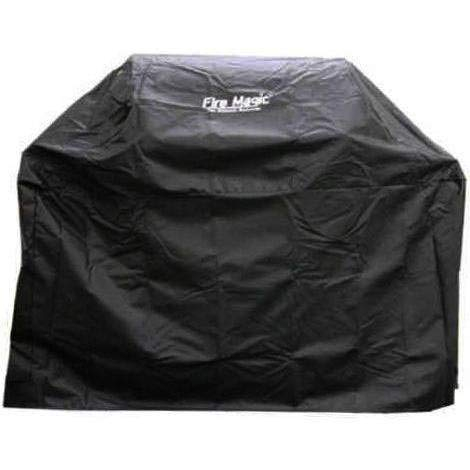 Heavy-Duty Black PVC Grill Cover with Polyester Interior