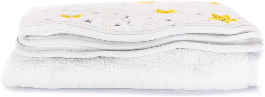 Primo Passi Terry Hooded Towel With Apron - White | Hooded Towels | Baby Towels