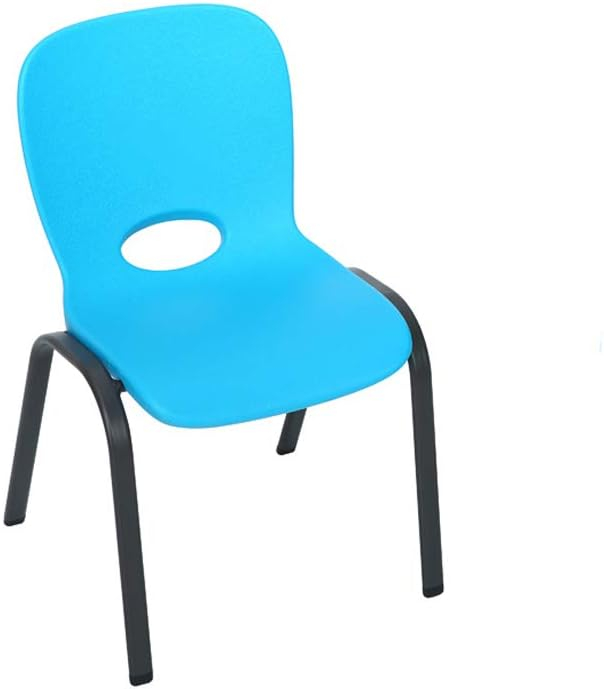 Lifetime Kids Stacking Chairs Indoor/Outdoor Glacier Blue, 4 Pack (80472)