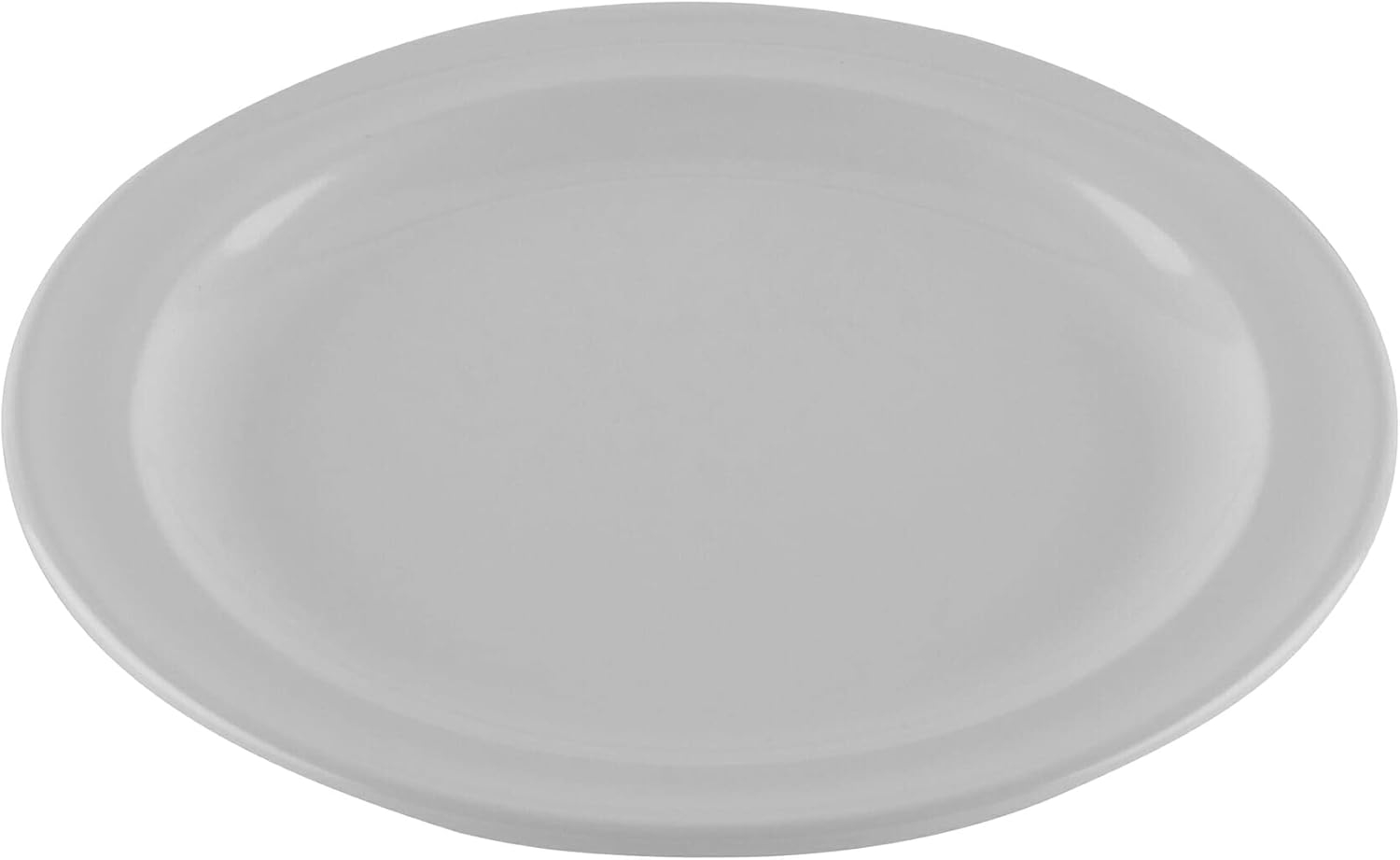 GET DP-506-W Melamine Round Appetizer Plates, 6.5", White (Set of 12)