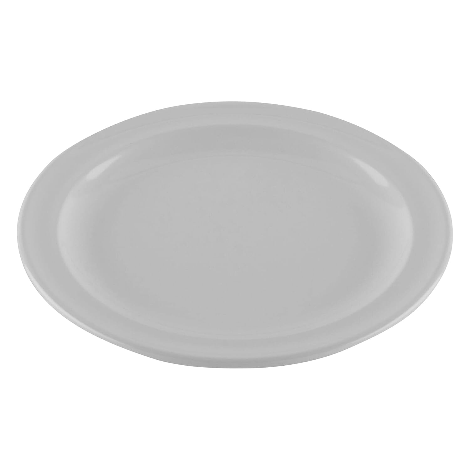GET DP-506-W Melamine Round Appetizer Plates, 6.5", White (Set of 12)