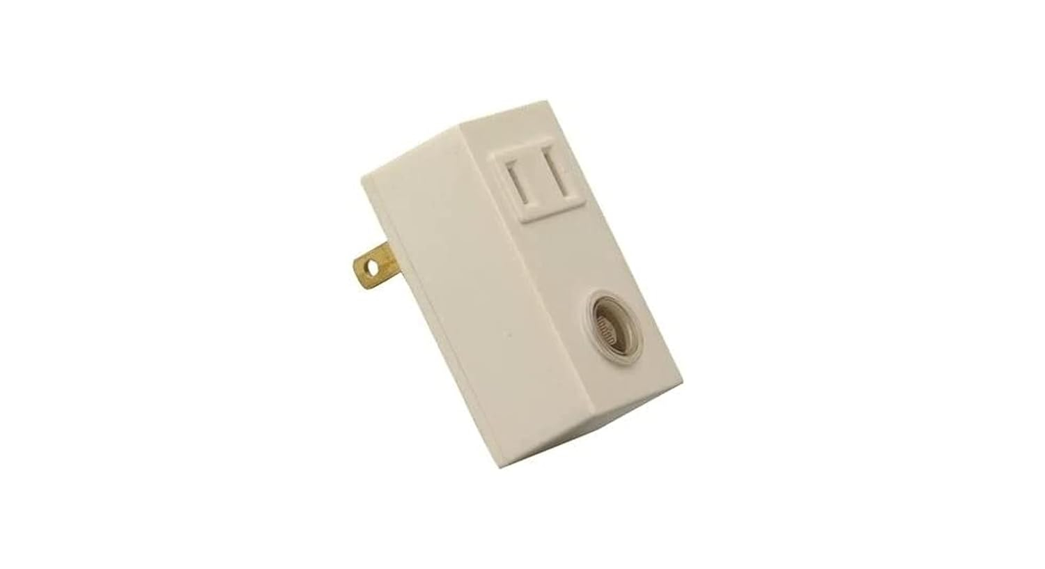 Southwire 60 -Watt EQ Electrical outlet Tan 1 -Head Dusk-to-Dawn Flood Light