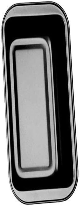NutriChef 9-inch Black Bread Loaf Pan, Non-Stick Coated Layer Surface, Great for Food Preparation, Serving, Pastry Dessert Baking