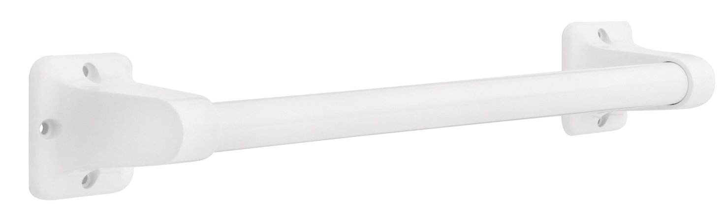 Delta 2.9-in White Wall mount Grab Bar ( 500-lb Weight Capacity )