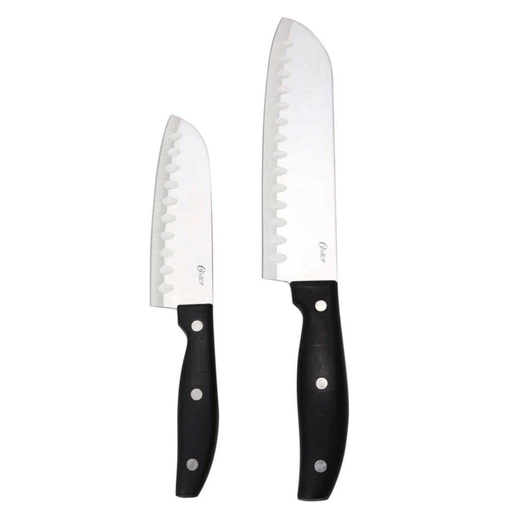 Oster Granger 2 Piece Santoku Knife Set