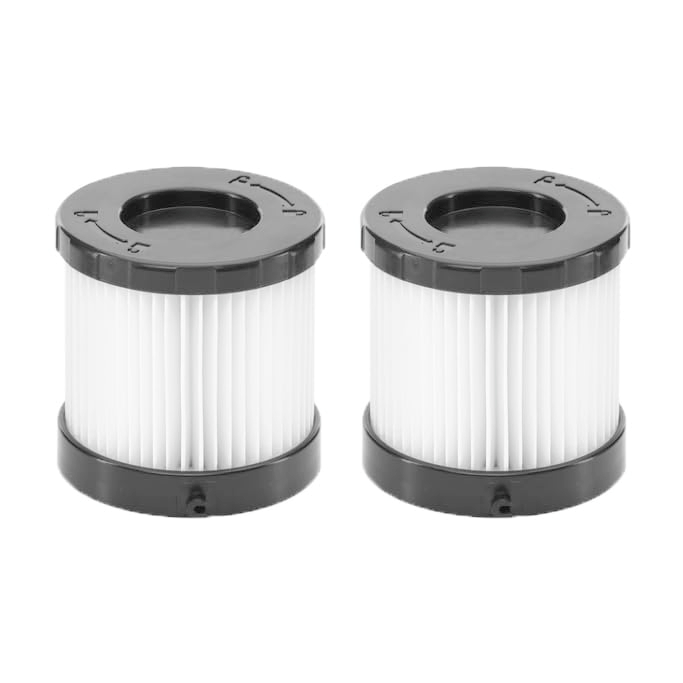 2 Pack Jobsite Replacement HEPA Filters For Ryobi 18V ONE+ HP Brushless PBLHV701 Handheld Vacuum Cleaner, Compare To Part# A32HF01