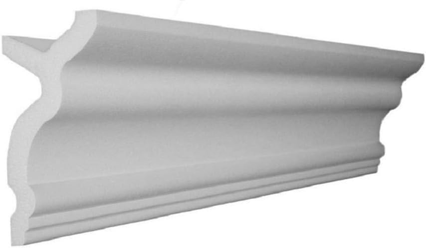 Creative Crown Foam Molding | 96 Ft of 3.5" Engel Foam Crown Molding kit W/precut Corners on end of Lengths 4 Inside & 1 Out (Available in 5 Other Styles and Sizes-See Our Other LISTINGS)