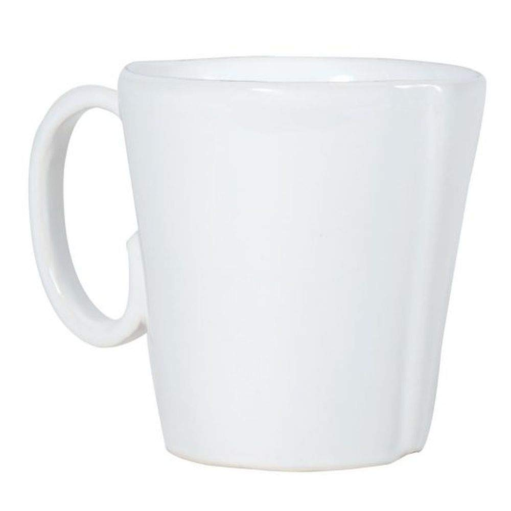 White Ceramic Microwave Safe Coffee Mug
