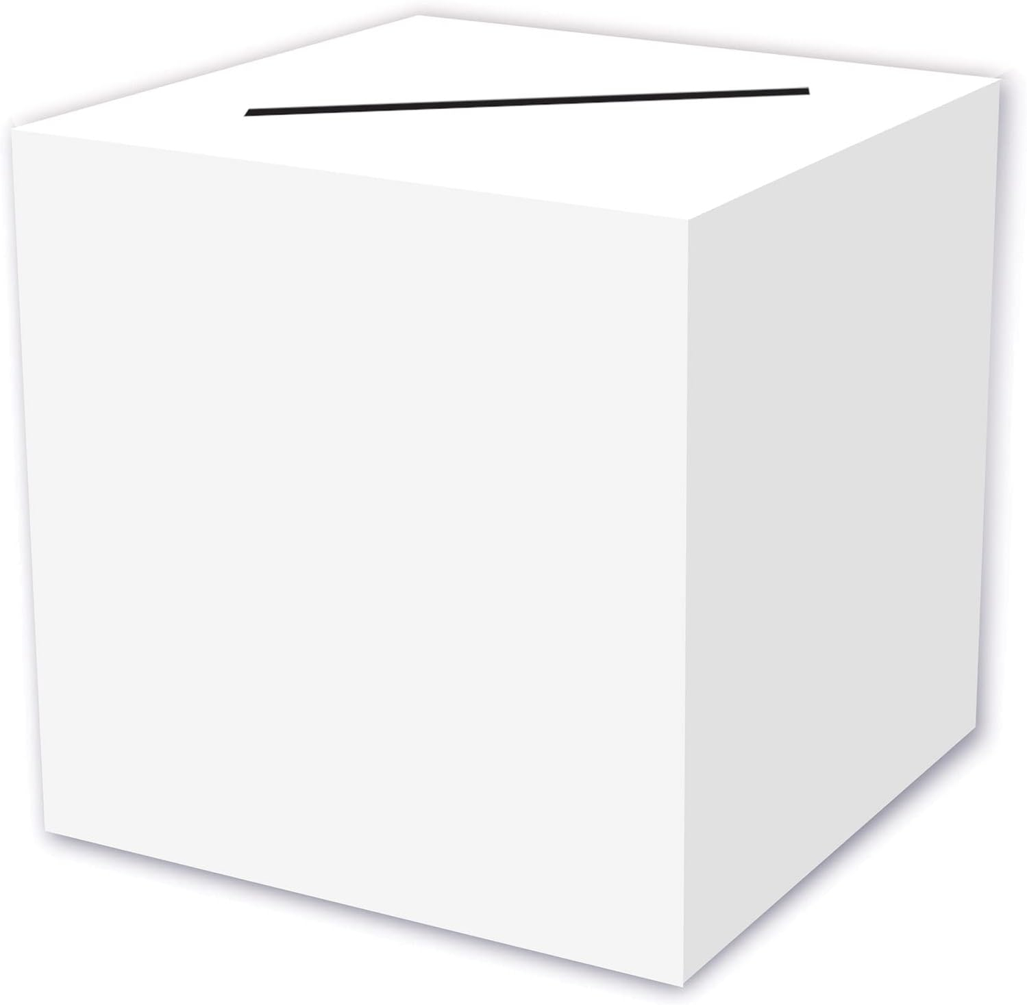 White Cardstock All-Purpose 9" x 9" Party Box