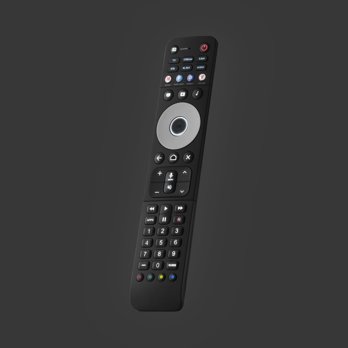One For All URC7966 Smart Control Pro Remote Control - Black