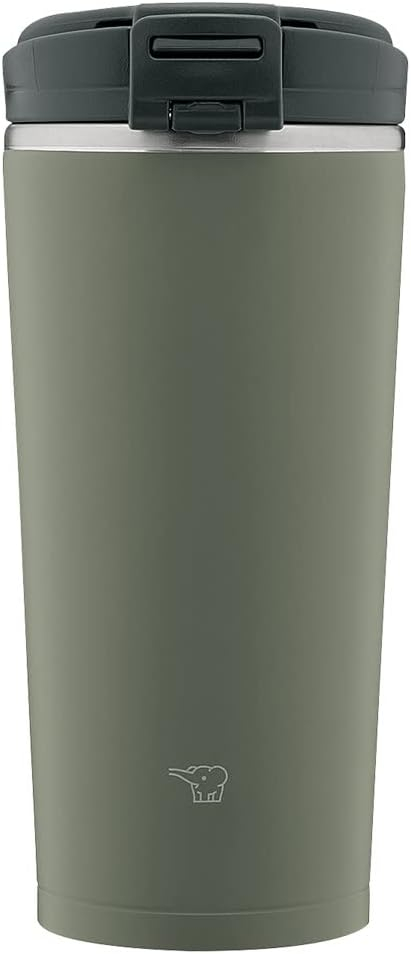 Zojirushi SX-KA30HM Stainless Carry Tumbler, 11 Ounce, Forest Gray
