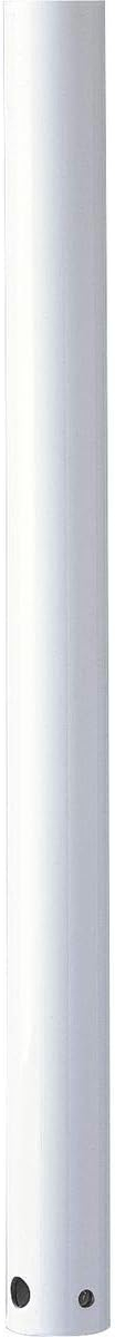 Progress Lighting AirPro Universal 48-in White Steel Indoor Ceiling Fan Downrod