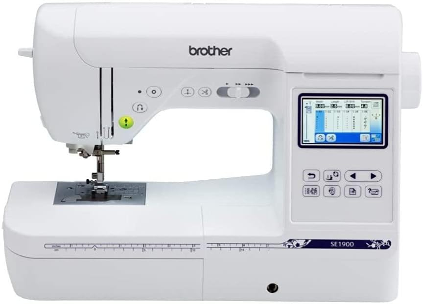Brother SE1900 Computerized Sewing and Embroidery Machine with 240 Built-in Designs