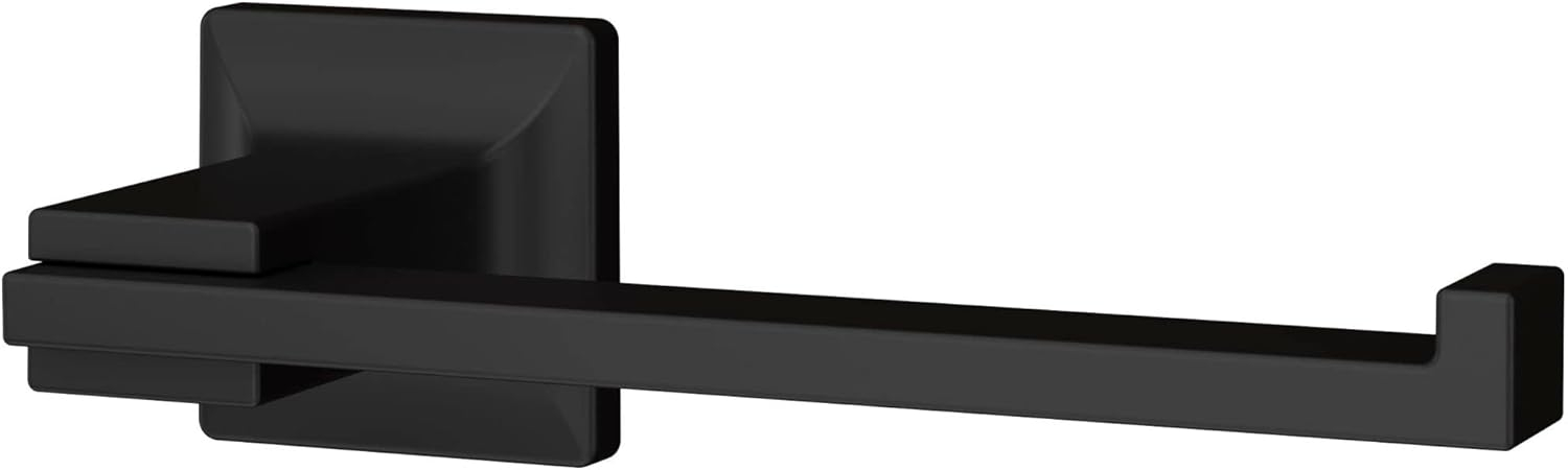 Pfister Bph-Vrvs Verve Wall Mounted Euro Toilet Paper Holder - Black