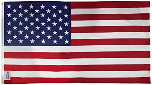 3ft x 5ft USA Printed Polyester Cotton Flag Made by Valley Forge