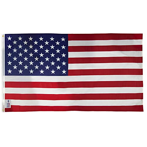 3ft x 5ft USA Printed Polyester Cotton Flag Made by Valley Forge