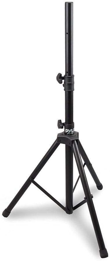 Pyle Pro Adjustable Extending Height Tripod Speaker Stand Holder Mount, 2-Pack