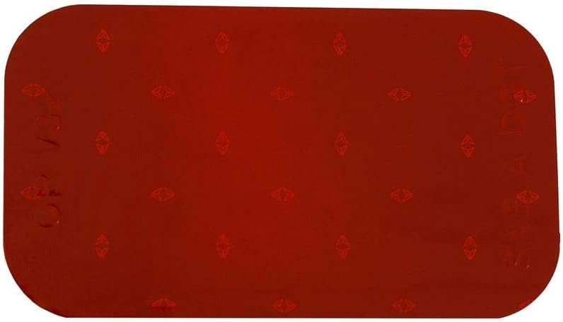 Buyers Products 5623520 Red Stick-On DOT Reflectors, Rectangular 3-1/2 Inch, 500 Stickers Per Roll, DOT Reflectors For Vehicles And Safety Equipment