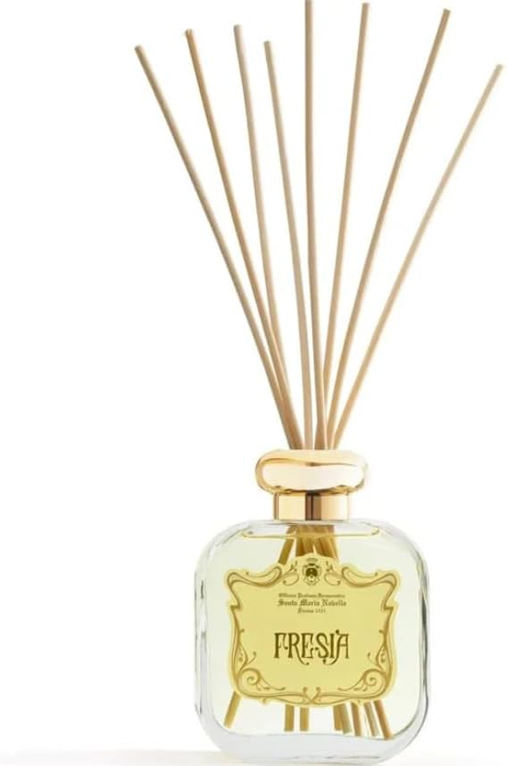 Golden Cap Freesia Flower Reed Diffuser, 250 ml
