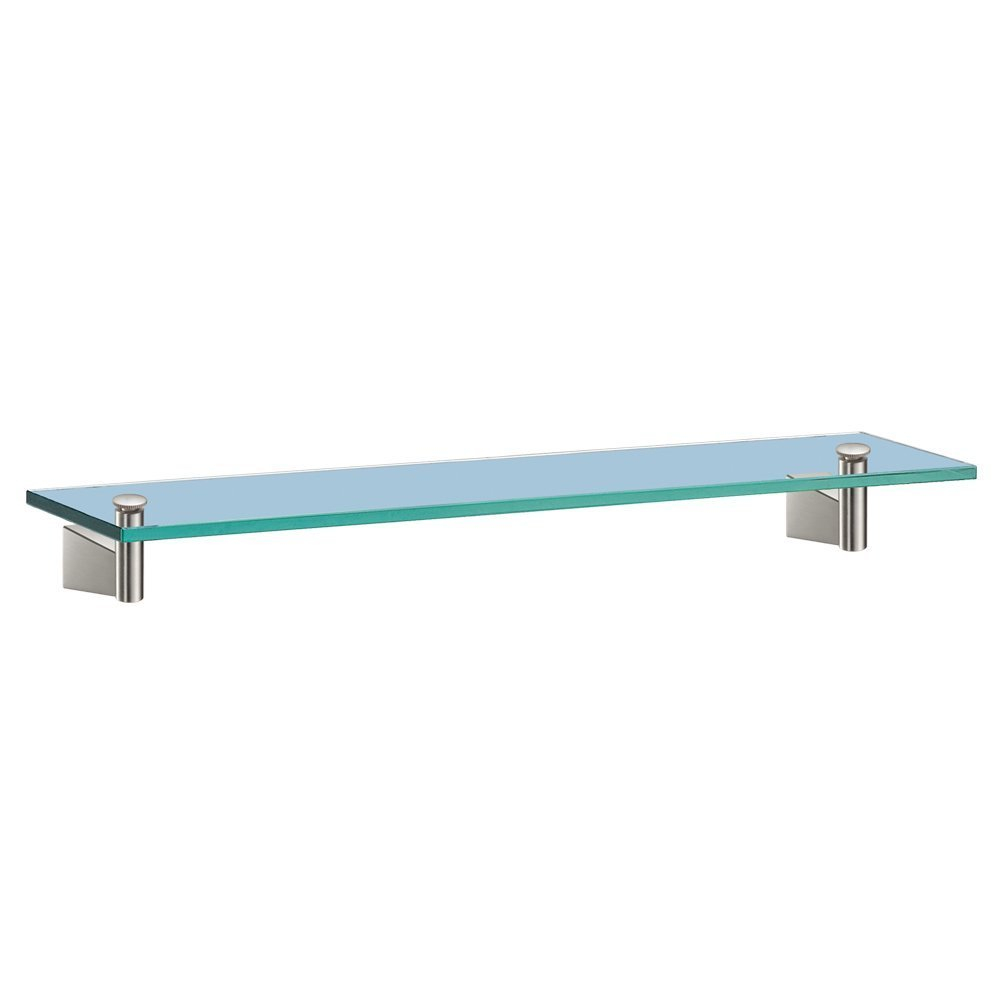 Bleu Wall Mount Rectangle Tempered Glass Shelf | Floating Shelf