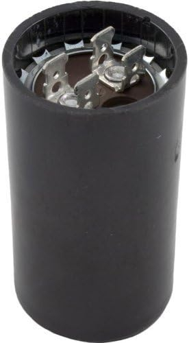 Black 165V Motor Start Capacitor for Increased Torque