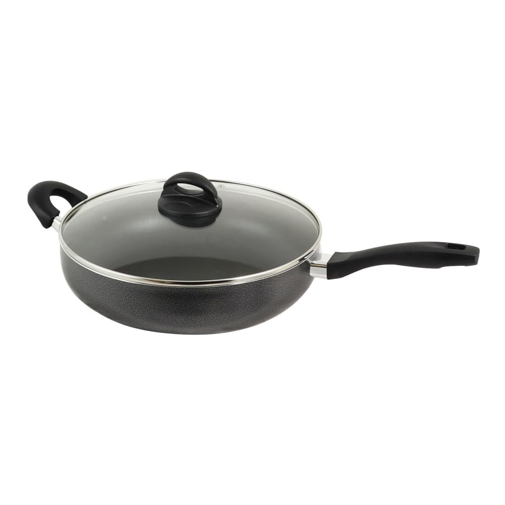 Oster Non Stick Aluminum Saute Pan with Lid | Wayfair