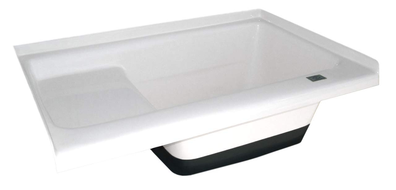Icon 00476 Sit-In Step Tub with Right Hand Drain TU500RH - Polar White