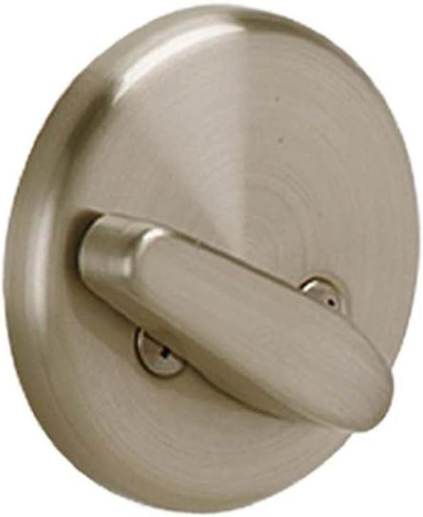 One-Sided Deadbolt Thumbturn with Exterior Plate