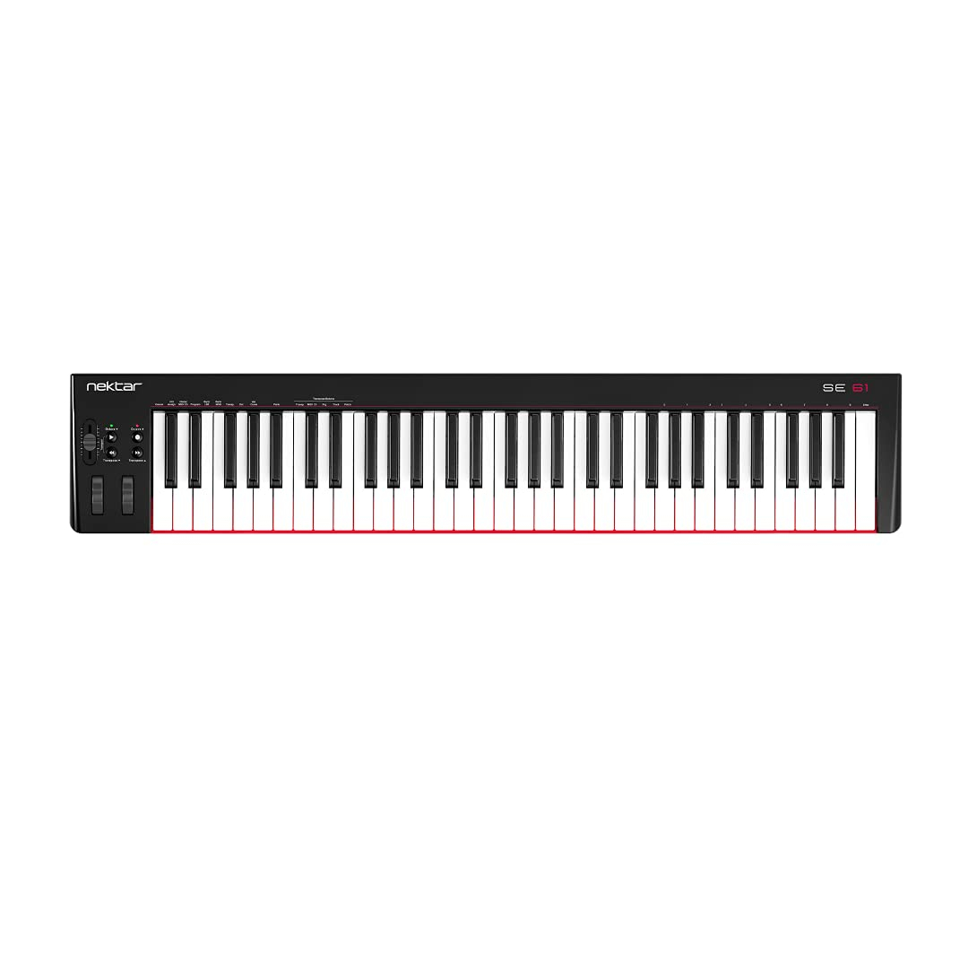 Nektar SE61 Black Full-Size USB MIDI Controller Keyboard
